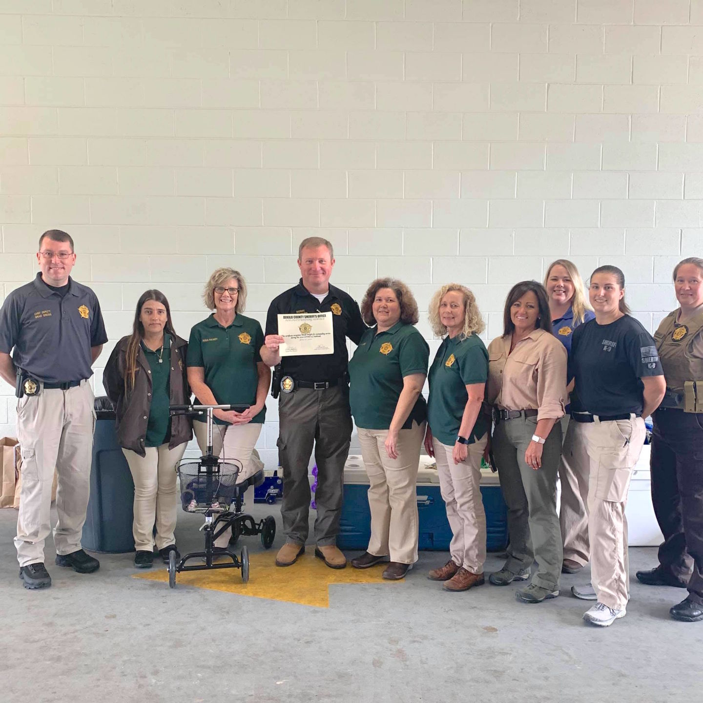 Sheriff’s office celebrates staff members